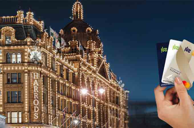 ila Bank offers customers 10pc cashback at Harrods this summer