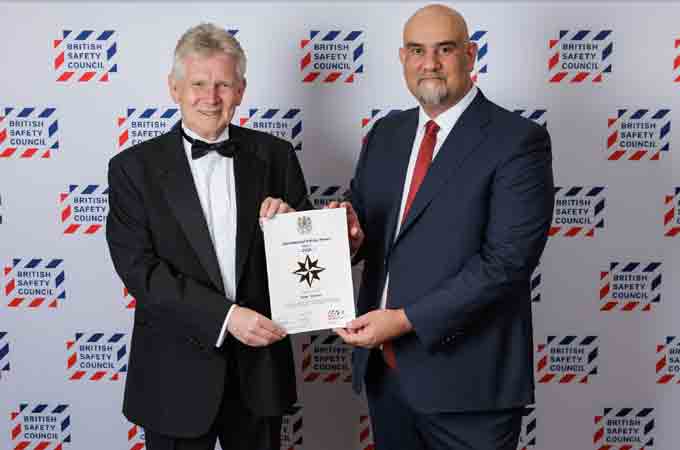 SULB wins key British Safety Council 2025 award
