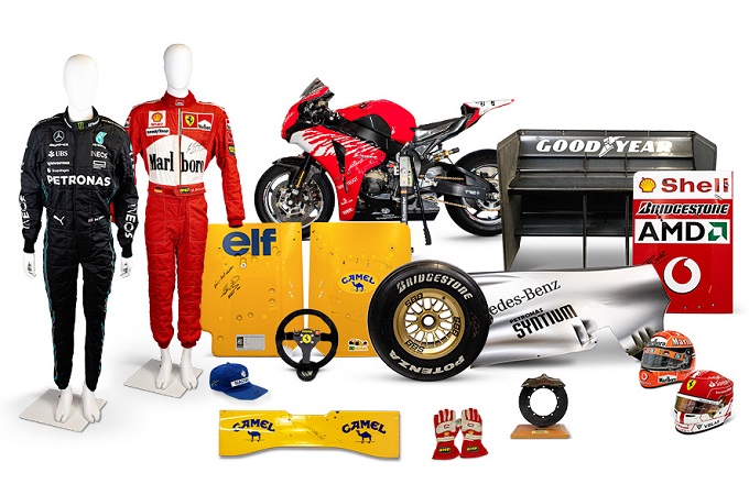 RM Sotheby's launches e-auction of F1 champs memorabilia
