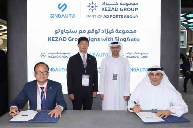 Singapore tech firm to set up smart logistics facility in Kezad