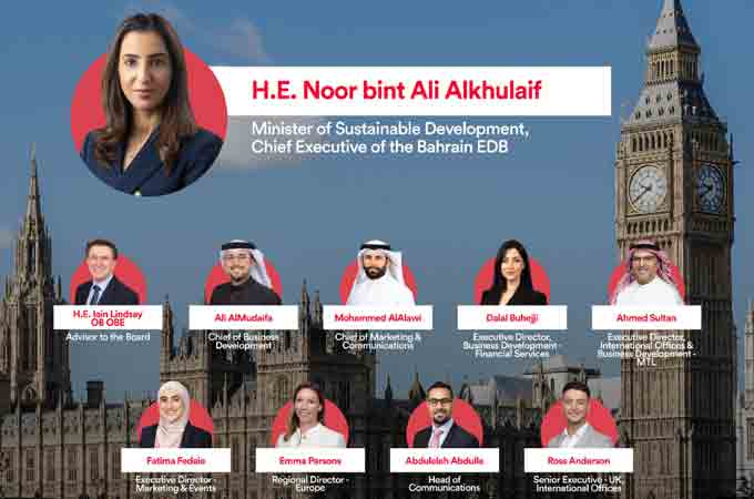 Bahrain EDB draws over $250m in investments from UK