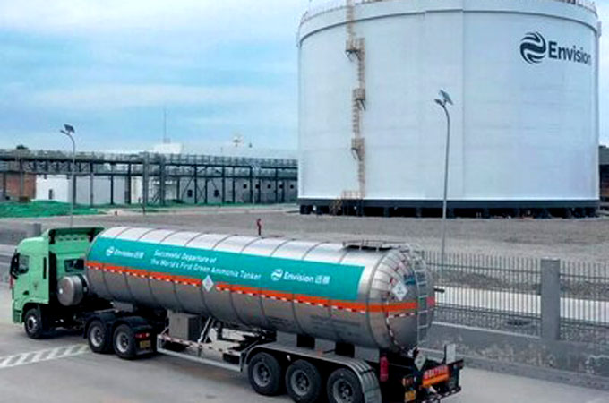 Envision commissions world's largest green hydrogen, ammonia plant