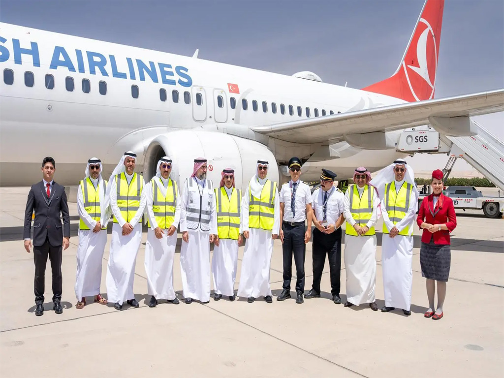 Al-Ahsa launches first direct flight to Turkiye