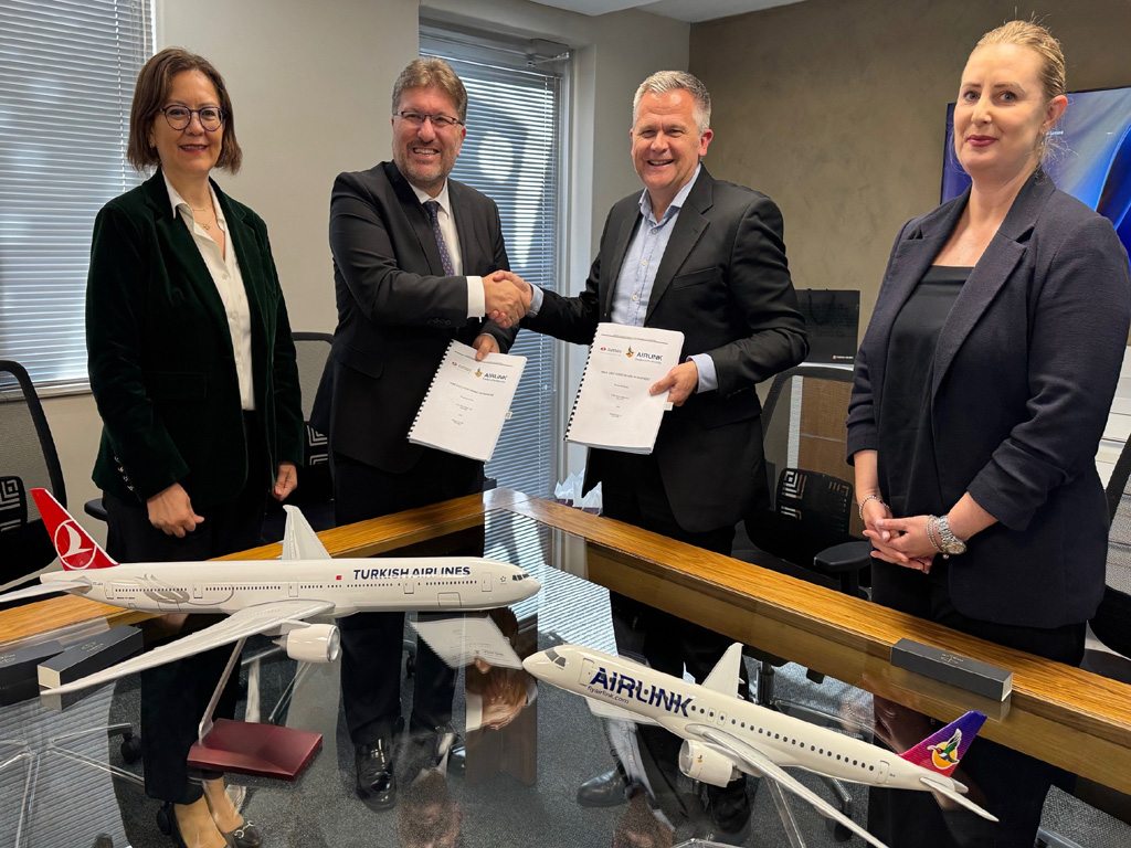 Turkish Airlines, Airlink sign codeshare agreement
