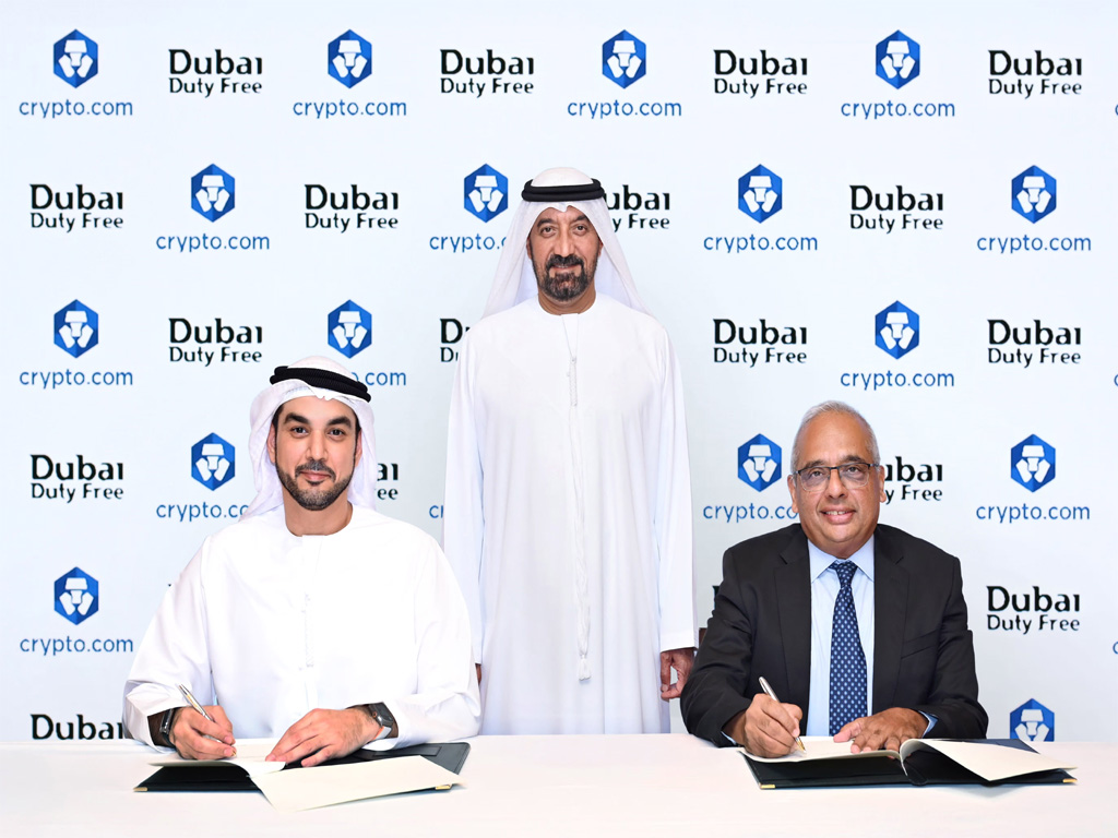 Dubai Duty Free signs MoU with Crypto.com for crypto payments
