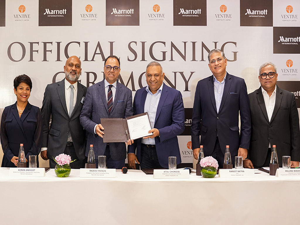 Marriott signs landmark seven-hotel deal with Ventive Hospitality