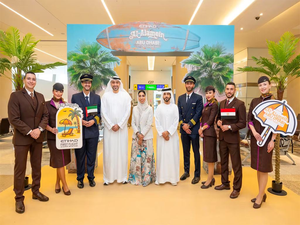 Etihad Airways takes off to Al Alamein