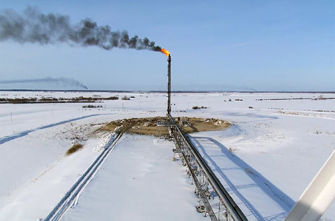 Global gas flaring rises for second year, wasting $63bn in energy