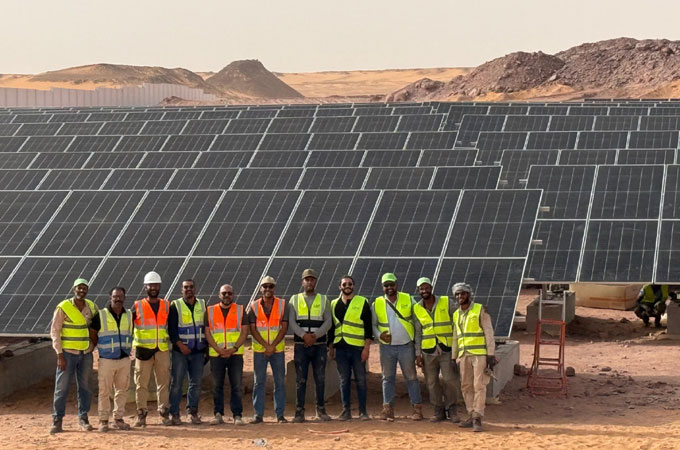 Infinity, Al Jouf complete work on major Libyan solar plant