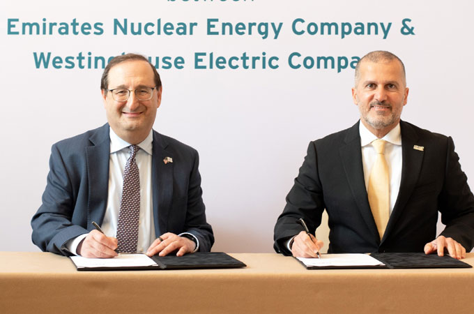 ENEC, Westinghouse sign deal to accelerate nuclear energy deployment in US