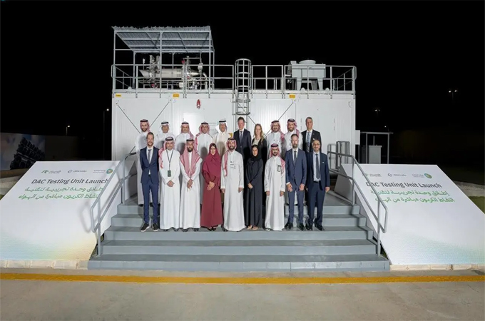KSA inaugurates Riyadh's first direct air capture unit at KAPSARC