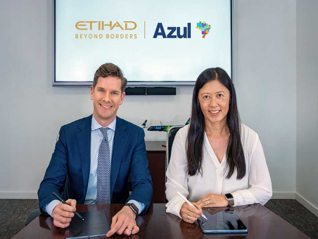 Etihad, Azul Brazilian launch loyalty partnership