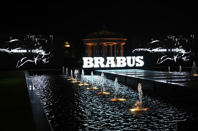 Innovation Crew transforms Emirates Palace for Brabus Island launch