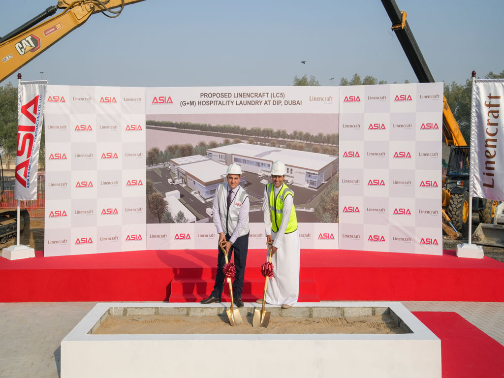 Emirates Flight Catering breaks ground on $44m laundry facility