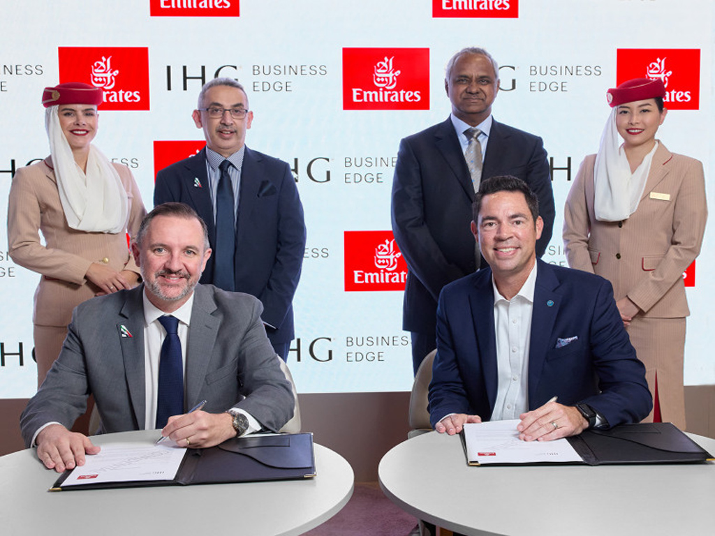 Emirates, IHG sign MoU to support SMEs' travel needs