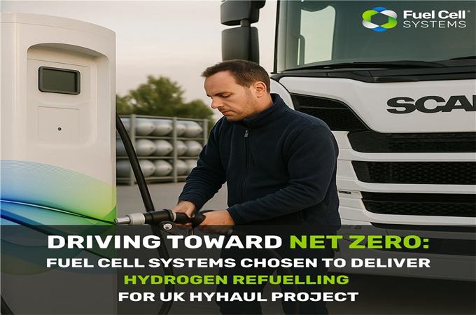 FCSL to deliver hydrogen refueling tech for UK HyHAUL project