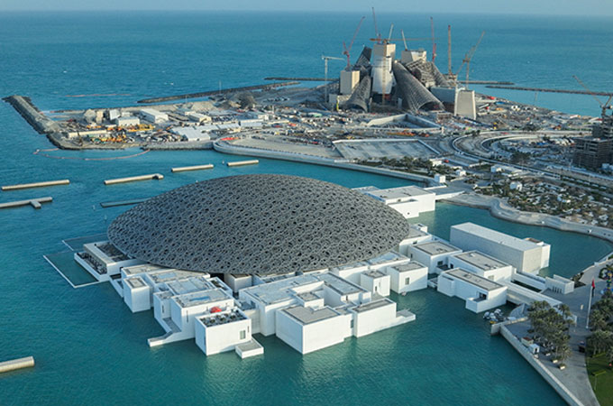 Saadiyat's landmark museums edge closer to completion