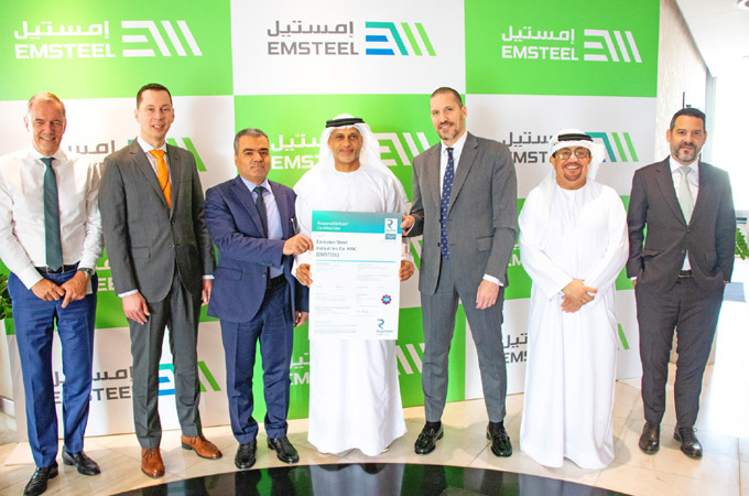 Emsteel becomes first in MENA to earn ResponsibleSteel certification 