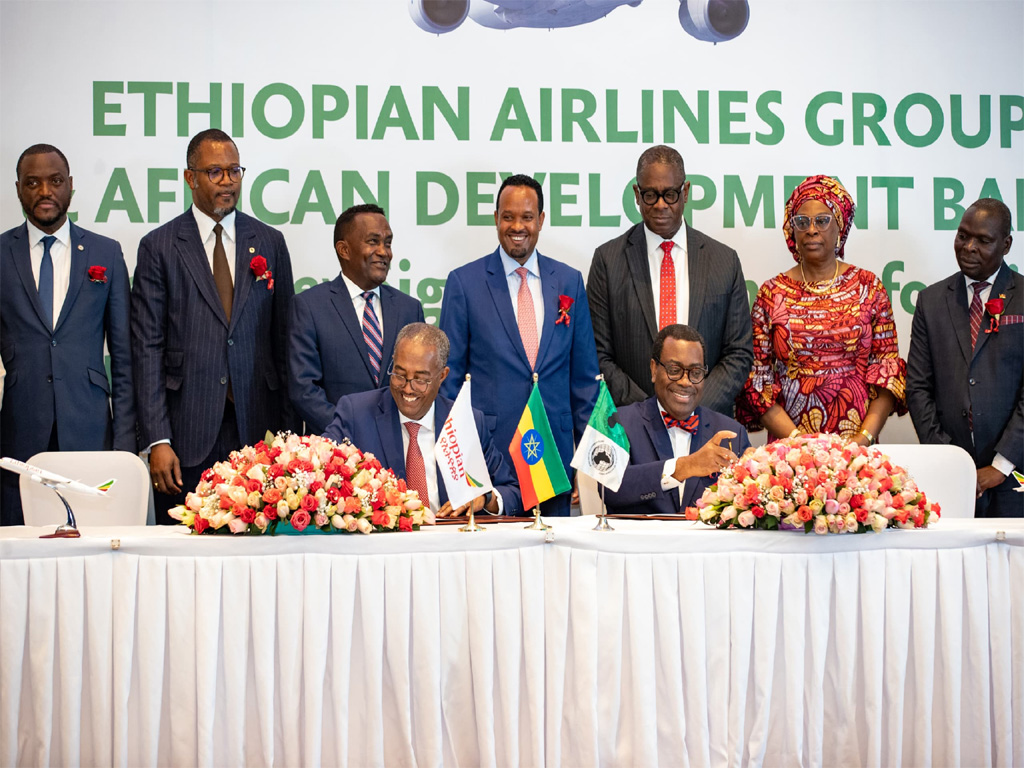 Ethiopian Airlines, AfDB sign airport financing mandate