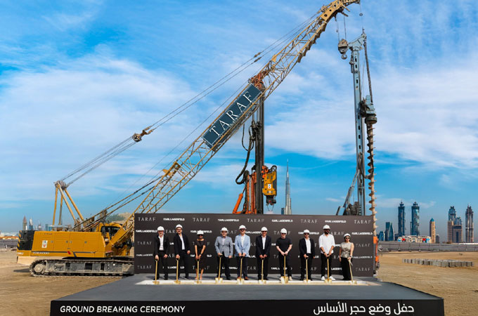 Taraf breaks ground on Karl Lagerfeld-branded villas in Dubai