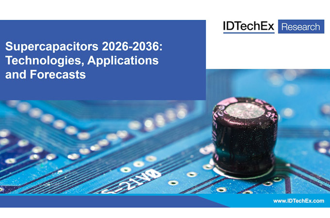 Gobal supercapacitors market set to reach $4.86bn