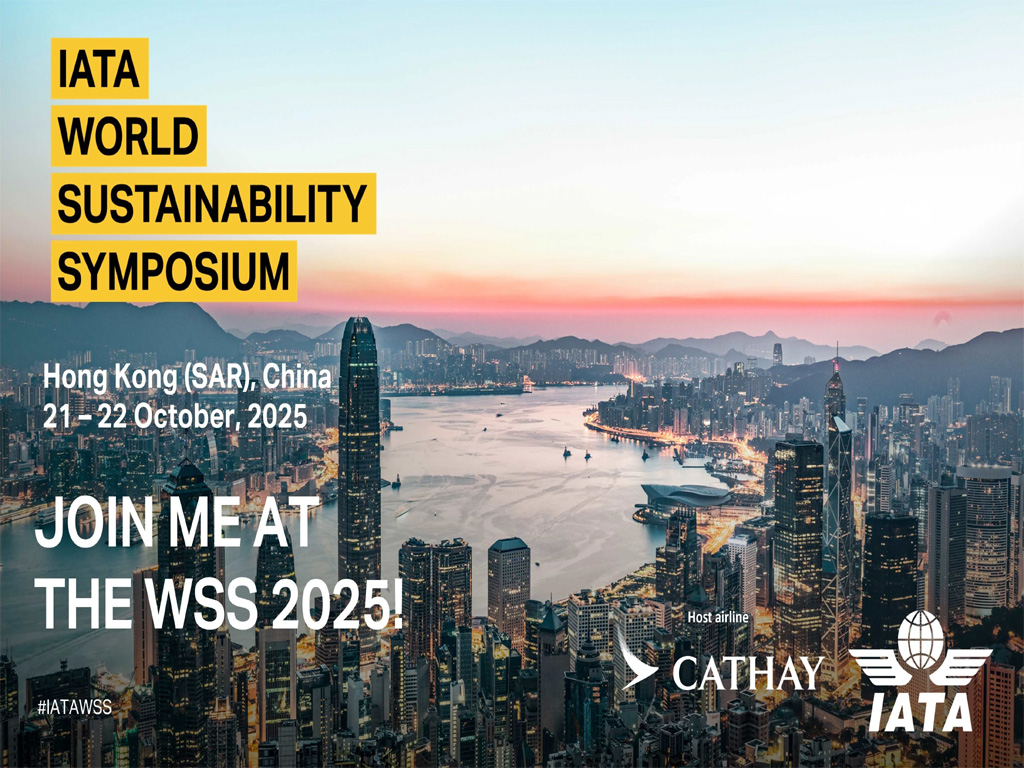 Third IATA World Sustainability Symposium to take place in Hong Kong 