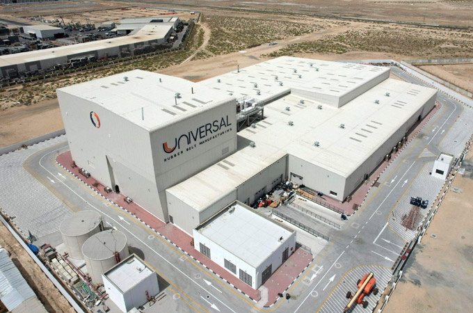 Universal Rubber Belts Manufacturing opens Dubai production hub 
