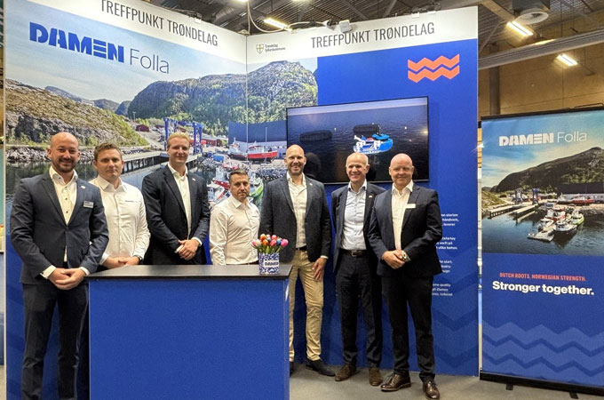 Damen, Folla Maritime join forces to set up new shipyard JV