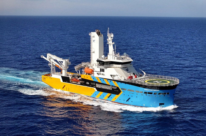 Damen Shipyards joins Windcat for official launch of new operation vessel
