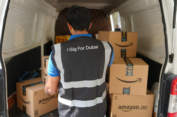 Dubai Future Foundation, Amazon launch on-foot delivery programme
