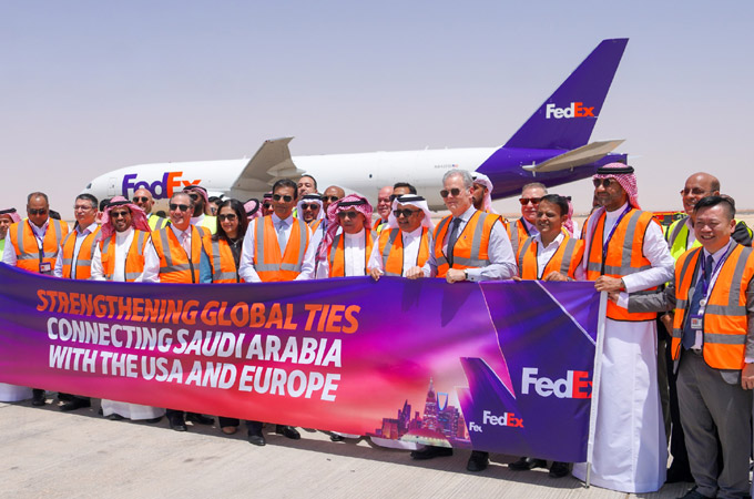 FedEx launches non-stop flight from West to Saudi Arabia