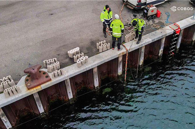 Cobod’s 3D printing helps restore marine biodiversity in Danish harbours