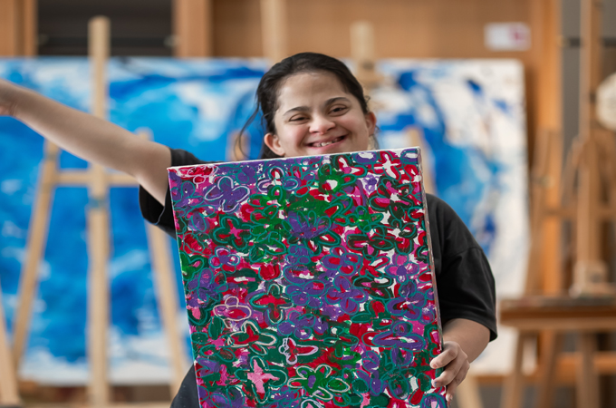 Dubai Airports features artists with determination at DXB