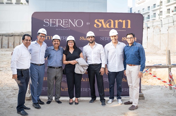 Svarn breaks ground on its 91-unit residential project at JVC  
