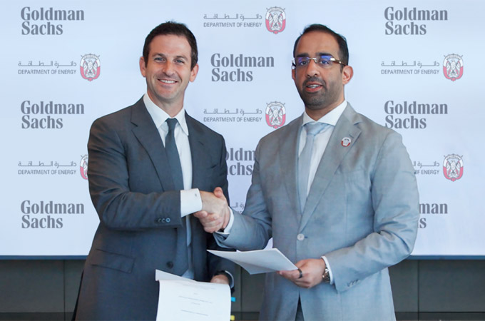 Abu Dhabi, Goldman Sachs sign key MoU to explore energy, water opportunities