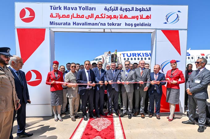 Turkish Airlines resumes flights to Misrata
