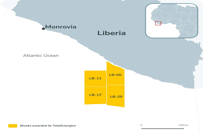 TotalEnergies receives four offshore exploration permits in Liberia