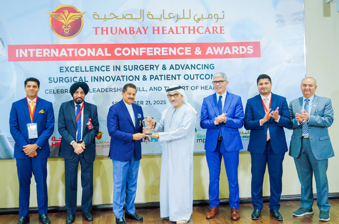 Thumbay Healthcare honors 41 doctors; unveils ‘Marhaba Surgeons’ 