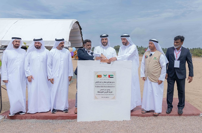 Sharjah group lays foundation stone for new community village in Sri Lanka