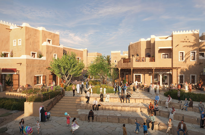 Diriyah launches Jabal AlQurain Avenue retail, F&B area