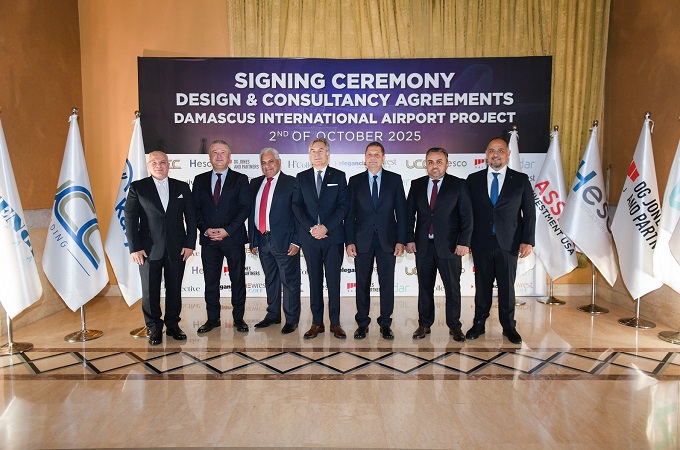 UCC Holding JV signs deals for Damascus airport revamp project